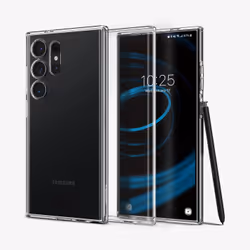 Spigen Liquid Crystal mobile phone case 17.3 cm (6.8") Cover Transparent