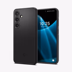 Spigen Thin Fit mobile phone case 15.8 cm (6.2") Cover Black