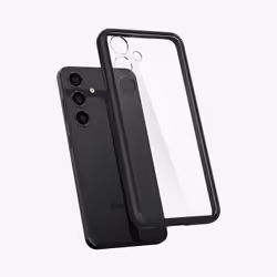 Spigen Ultra Hybrid mobile phone case 15.8 cm (6.2") Cover Black, Transparent