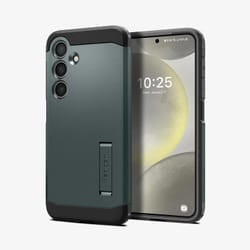 Spigen Galaxy S24 Case Tough Armor Abyss Green