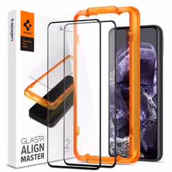 Spigen Google Pixel 8 Glass Screen Protector AlignMaster GLAS.tR Slim 2PCS, Google, Google Pixel 8 (2023), Scratch resistant, ...