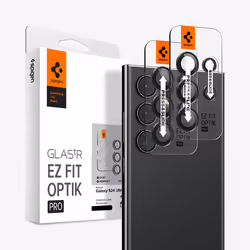 Spigen Optik Pro EZ Fit Galaxy S24 Ultra Lens Protector Black, Samsung, Galaxy S24 Ultra, Dust resistant, Scratch resistant, ...