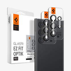 Spigen Optik Pro EZ Fit Galaxy S24 Ultra Lens Protector Black
