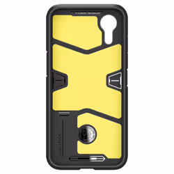 Spigen ACS07505 mobile phone case 16.8 cm (6.6") Cover Black, Yellow