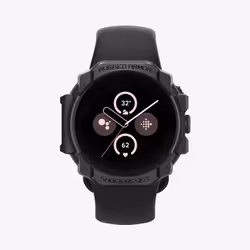 Spigen Pixel Watch 3 (45mm) Case, Black, Google Pixel Watch 3 (45mm), Thermoplastic polyurethane (TPU), 48.8 mm, 14.2 mm, 48. ...