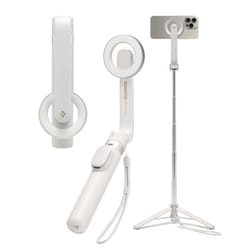 Spigen Universal Lifestyle and Travel Selfie Stick Tripod (MagFit) S571W Dune Beige