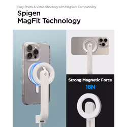 Spigen Universal Lifestyle and Travel Selfie Stick Tripod (MagFit) S571W Dune Beige - Additional view 8
