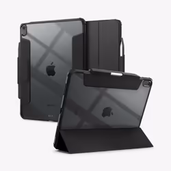 Spigen Ultra Hybrid Pro iPad Air 13-inch Case Black, Folio, Apple, iPad Air 13-inch (2024), 33 cm (13")