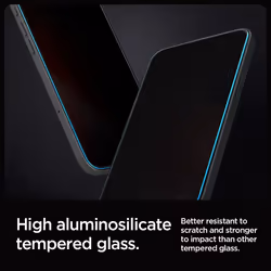 Spigen GLAS.tR Privacy HD iPhone 16 Pro Max Tempered Glass