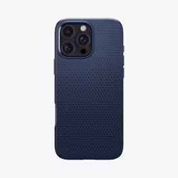 Spigen Liquid Air, Cover, Apple, iPhone 16 Pro Max, 17.5 cm (6.9"), Navy