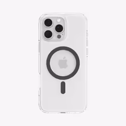 Spigen Ultra Hybrid (MagFit), Cover, Apple, iPhone 16 Pro Max, 17.5 cm (6.9"), Graphite, Transparent