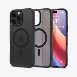Spigen Ultra Hybrid (MagFit) mobile phone case 17.5 cm (6.9") Cover Black