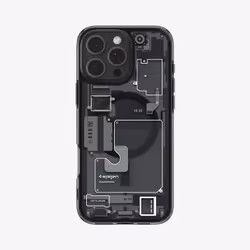 Spigen Ultra Hybrid Zero One (MagFit), Cover, Apple, iPhone 16 Pro Max, 17.5 cm (6.9"), Black