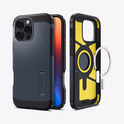 Spigen Tough Armor AI (MagFit) mobile phone case 17.5 cm (6.9") Cover Grey