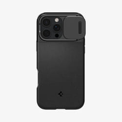 Spigen Optik Armor Cover iPhone 16 Pro Max MagFit Black