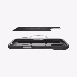 Spigen Optik Armor Cover iPhone 16 Pro Max MagFit Black - Additional view 5