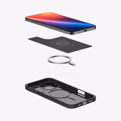 Spigen Optik Armor Cover iPhone 16 Pro Max MagFit Black - Additional view 6