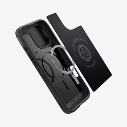 Spigen Optik Armor Cover iPhone 16 Pro Max MagFit Black - Additional view 8