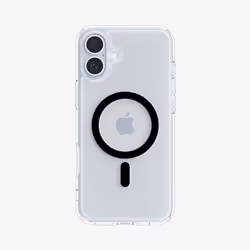 Spigen Ultra Hybrid (MagFit) mobile phone case 17 cm (6.7") Cover Black, Transparent