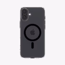 Spigen Ultra Hybrid (MagFit) mobile phone case 17 cm (6.7") Cover Black, Transparent