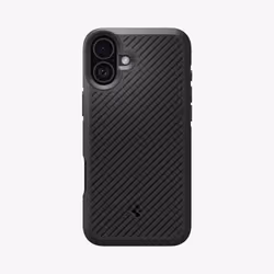 Spigen Core Armor, Cover, Apple, iPhone 16 Plus, 17 cm (6.7"), Black