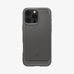 Spigen Rugged Armor (MagFit) mobile phone case 16 cm (6.3") Cover Grey