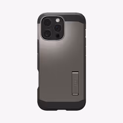 Spigen Tough Armor AI (MagFit), Cover, Apple, iPhone 16 Pro, 16 cm (6.3"), Grey