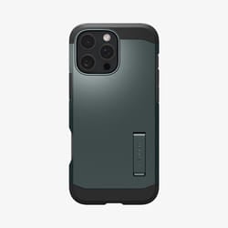 Spigen Tough Armor AI (MagFit) mobile phone case 16 cm (6.3") Cover Green