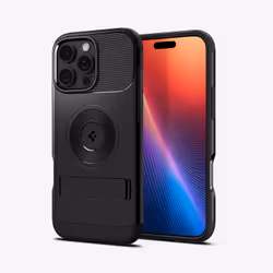 Spigen Slim Armor (MagFit) mobile phone case 16 cm (6.3") Cover Black