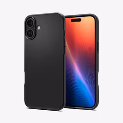 Spigen Thin Fit mobile phone case 15.5 cm (6.1") Cover Black