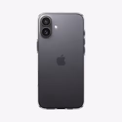 Spigen Liquid Air, Cover, Apple, iPhone 16, 15.5 cm (6.1"), Transparent