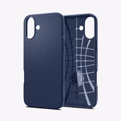 Spigen Liquid Air mobile phone case 15.5 cm (6.1") Cover Navy