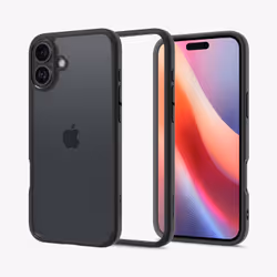 Spigen Ultra Hybrid mobile phone case 15.5 cm (6.1") Cover Black