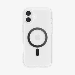 Spigen Ultra Hybrid (MagFit) mobile phone case 15.5 cm (6.1") Cover Transparent