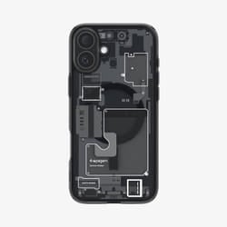 Spigen Ultra Hybrid Zero One (MagFit) mobile phone case 15.5 cm (6.1") Cover Black, Translucent