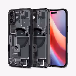 Spigen Ultra Hybrid Zero One (MagFit) mobile phone case 15.5 cm (6.1") Cover Black, Translucent