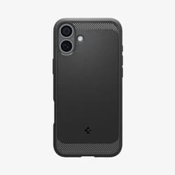 Spigen Rugged Armor (MagFit) mobile phone case 15.5 cm (6.1") Cover Black
