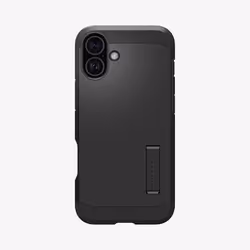 Spigen Tough Armor AI (MagFit), Cover, Apple, iPhone 16, 15.5 cm (6.1"), Black