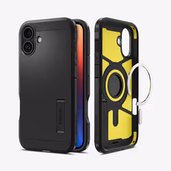 Spigen Tough Armor AI (MagFit) mobile phone case 15.5 cm (6.1") Cover Black