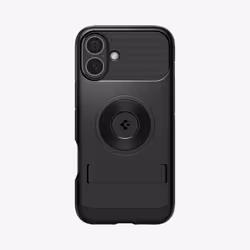 Spigen Slim Armor (MagFit), Cover, Apple, iPhone 16, 15.5 cm (6.1"), Black