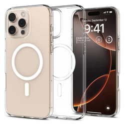 Spigen Liquid Crystal MagFit iPhone 16 Pro Max Case Crystal Clear