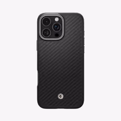 Spigen Enzo Aramid, Cover, Apple, iPhone 16 Pro Max, 17.5 cm (6.9"), Black