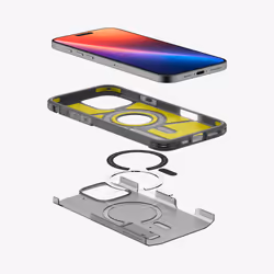 Spigen Tough Armor AI (MagFit) mobile phone case 17.5 cm (6.9") Cover Black