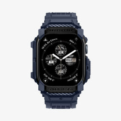 Spigen Rugged Armor Pro Case + Band Navy Thermoplastic polyurethane (TPU)
