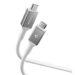 Spigen EB10020CC USB cable USB 3.2 Gen 1 (3.1 Gen 1) 2 m USB C 5 Gbit/s 100 W White