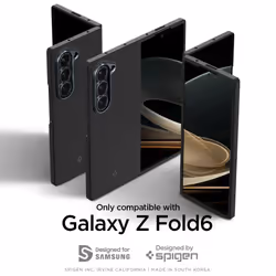 Spigen Air Skin Aramid Galaxy Z Fold 6 Case Black