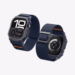 Spigen Lite Fit Pro Apple Watch (46mm) Case + Band Navy Blue