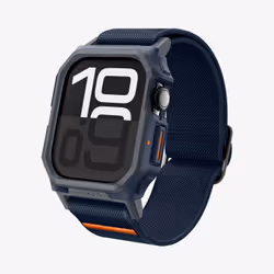 Spigen Lite Fit Pro Apple Watch (46mm) Case + Band Navy Blue