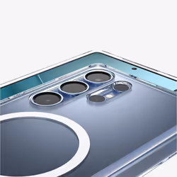 Spigen Galaxy S25 Ultra Case Ultra Hybrid S (MagFit) Clear White