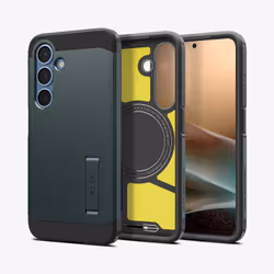 Spigen Galaxy S25 Plus Case Tough Armor AI (MagFit) Abyss Green